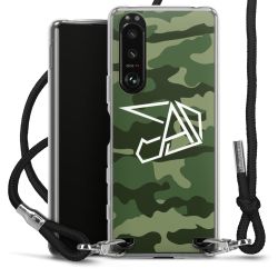 Carry Case Stoff schwarz/silber