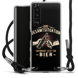 Carry Case Stoff schwarz/silber