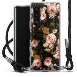 Carry Case Transparent Fabric black/silver