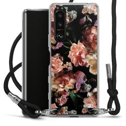 Carry Case Transparent Fabric black/silver