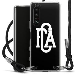 Carry Case Stoff schwarz/silber