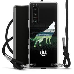 Carry Case Stoff schwarz/silber