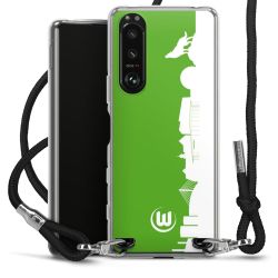 Carry Case Stoff schwarz/silber