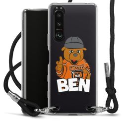 Carry Case Stoff schwarz/silber