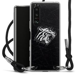 Carry Case Stoff schwarz/silber