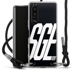 Carry Case Stoff schwarz/silber