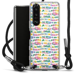 Carry Case Fabric black/silver