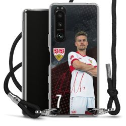 Carry Case Stoff schwarz/silber