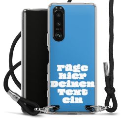 Carry Case Stoff schwarz/silber