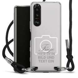 Carry Case Stoff schwarz/silber