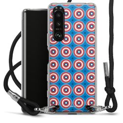 Carry Case Stoff schwarz/silber