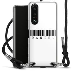 Carry Case Stoff schwarz/silber