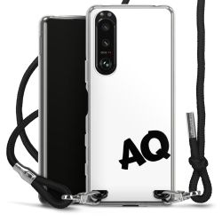 Carry Case Stoff schwarz/silber