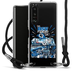 Carry Case Stoff schwarz/silber