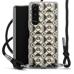 Carry Case Stoff schwarz/silber