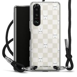 Carry Case Stoff schwarz/silber