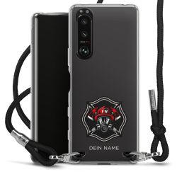 Carry Case Stoff schwarz/silber