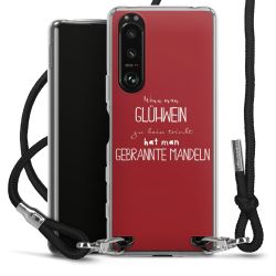 Carry Case Stoff schwarz/silber