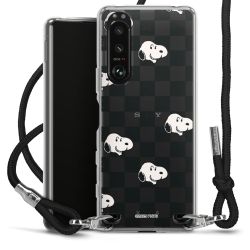 Carry Case Stoff schwarz/silber