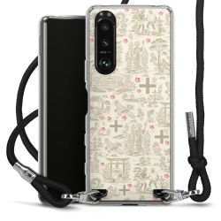 Carry Case Stoff schwarz/silber