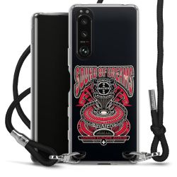 Carry Case Stoff schwarz/silber