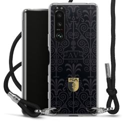 Carry Case Stoff schwarz/silber