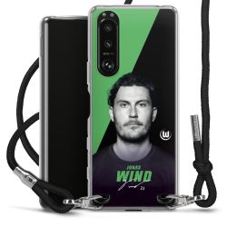 Carry Case Stoff schwarz/silber