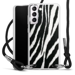 Carry Case Transparent Fabric black/silver