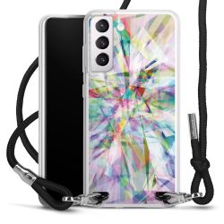 Carry Case Transparent Fabric black/silver