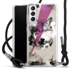 Carry Case Transparent Fabric black/silver