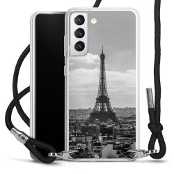 Carry Case Transparent Fabric black/silver