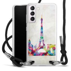 Carry Case Transparent Fabric black/silver