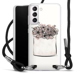 Carry Case Transparent Fabric black/silver