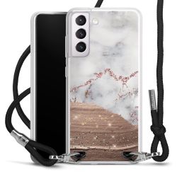 Carry Case Transparent Fabric black/silver