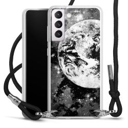 Carry Case Transparent Fabric black/silver