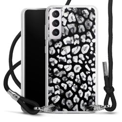 Carry Case Transparent Fabric black/silver