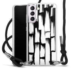 Carry Case Transparent Fabric black/silver