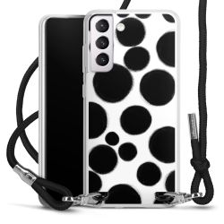 Carry Case Transparent Fabric black/silver