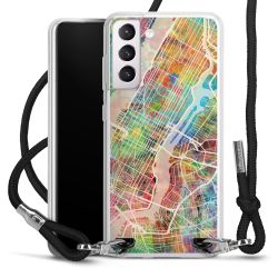 Carry Case Transparent Fabric black/silver