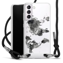 Carry Case Transparent Fabric black/silver