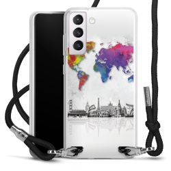 Carry Case Transparent Fabric black/silver