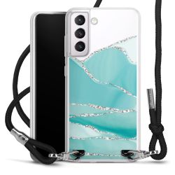 Carry Case Transparent Fabric black/silver