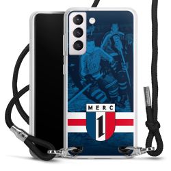 Carry Case Stoff schwarz/silber