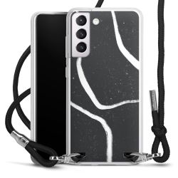 Carry Case Transparent Fabric black/silver