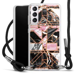 Carry Case Transparent Fabric black/silver