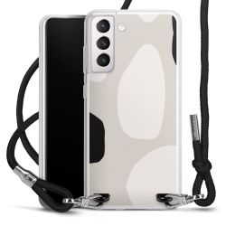 Carry Case Transparent Fabric black/silver