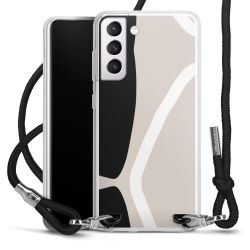 Carry Case Transparent Fabric black/silver