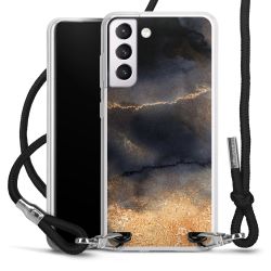 Carry Case Transparent Fabric black/silver