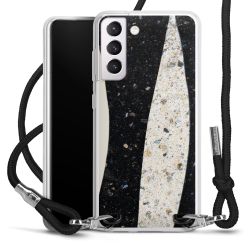 Carry Case Transparent Fabric black/silver