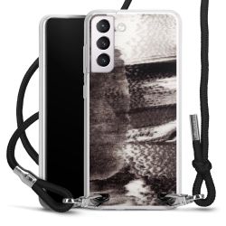 Carry Case Transparent Fabric black/silver